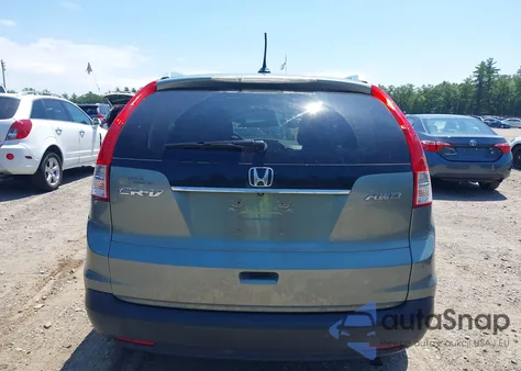 2012 Honda Cr-V Ex-L z USA, uszkodzony, nr VIN 2HKRM4H77CH630822